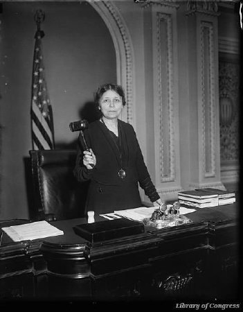 Image 2:  Hattie Caraway in Senate